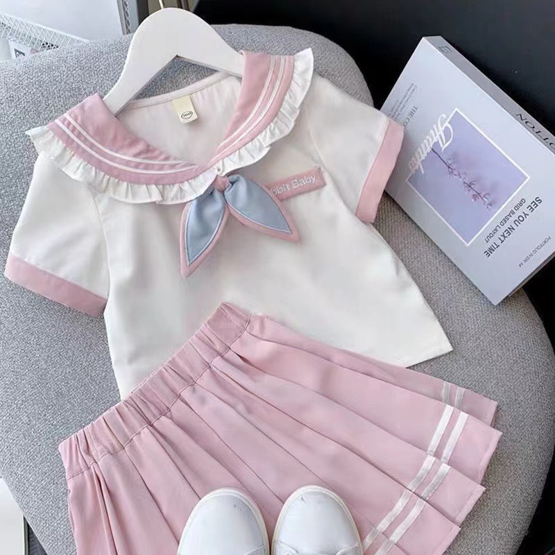 Girls Skirt Student JK Suit Ko - Baby Clothing Bundles 评论和价格