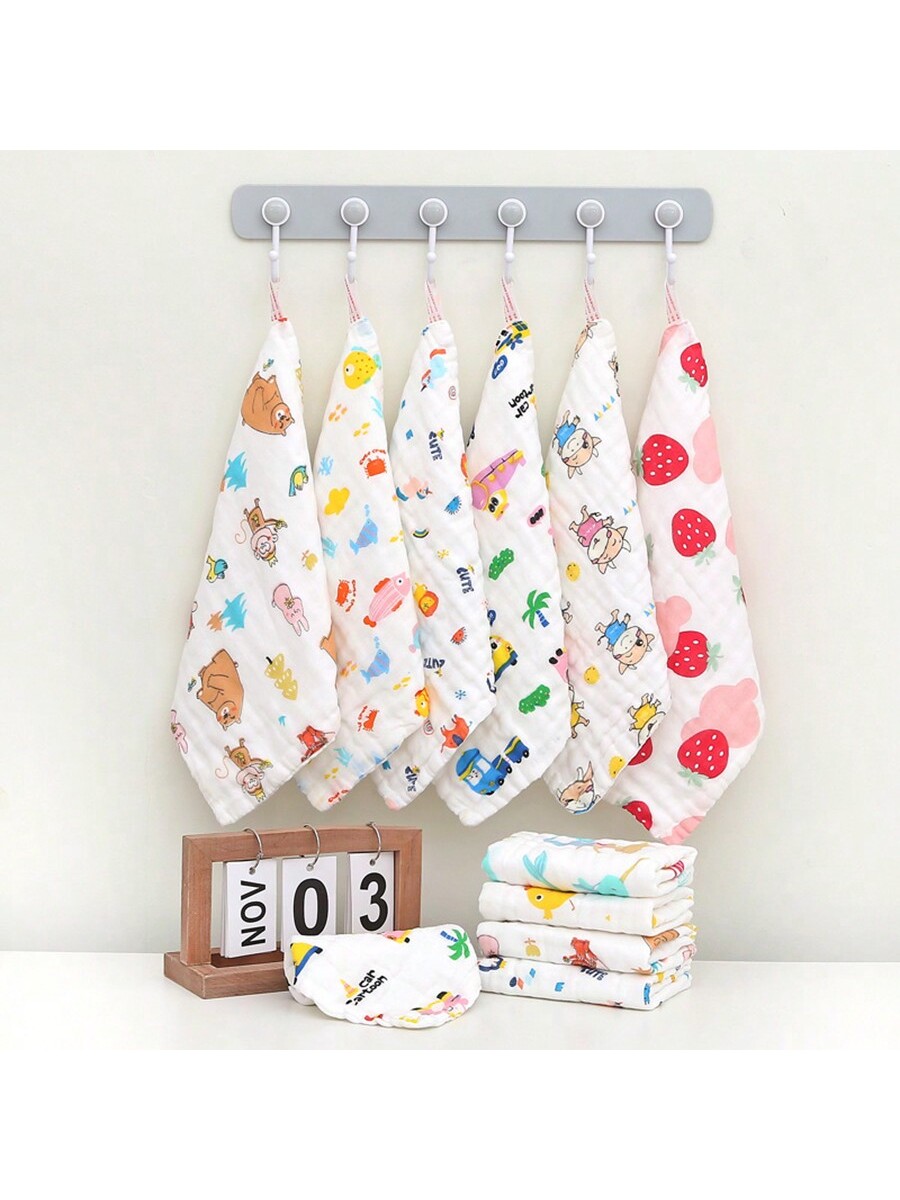 1/5pcs Baby Towels Random Colo - Baby Clothing Wash 评论和价格