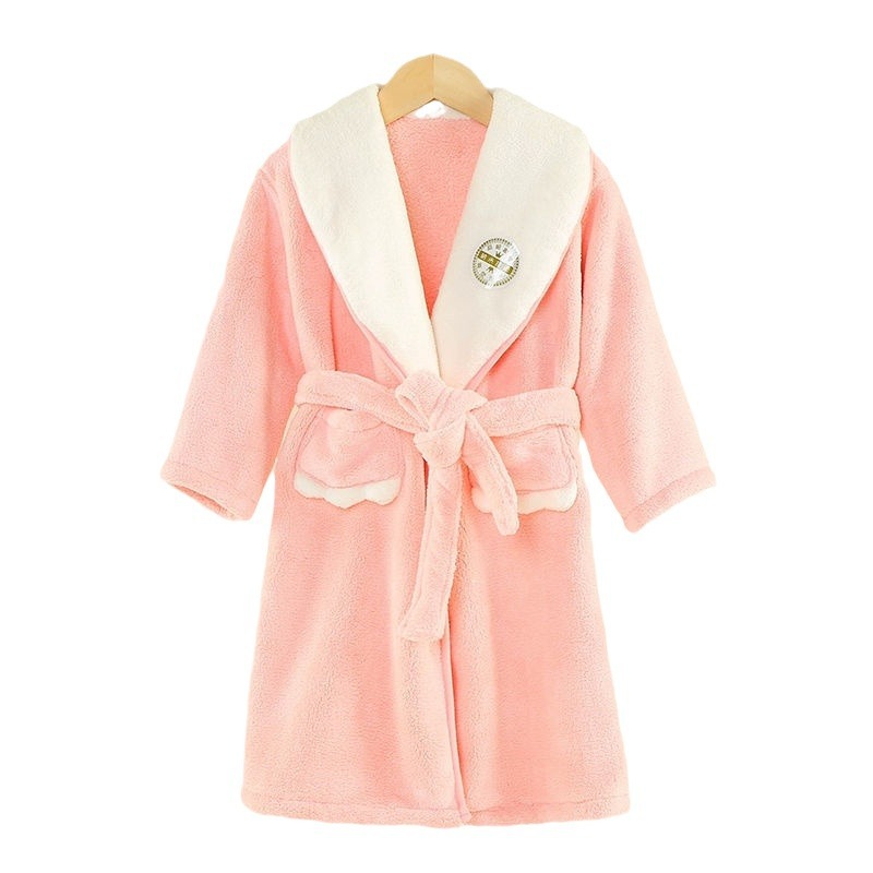 Children's Cartoon Robe Winter - Baby Gown Nightwear 评论和价格