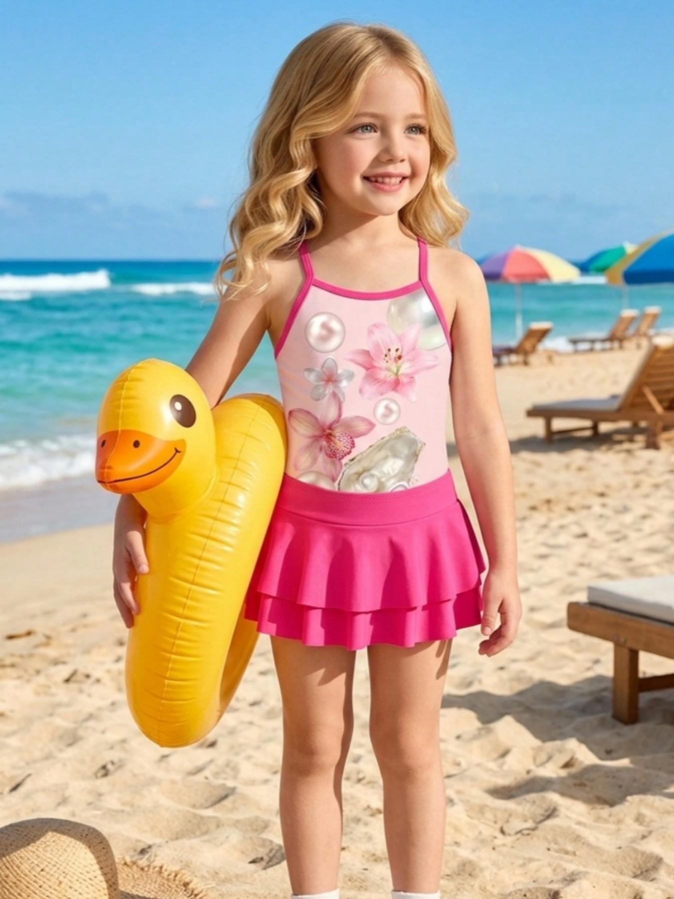 Girls' Summer Casual Swimwear, - Baby Clothing Bundles 评论和价格