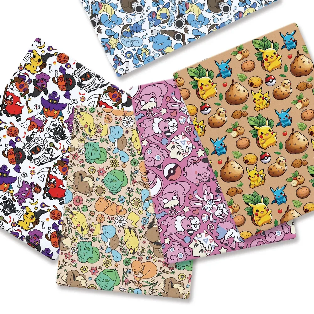 Pokemon Cartoon Fabric140*50cm - Baby Clothing Japan 评论和价格