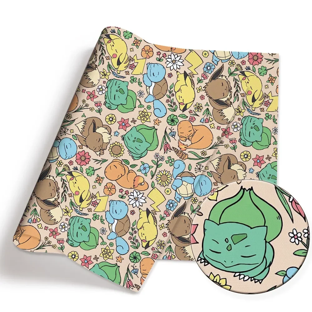 Pokemon Cartoon Fabric140*50cm - Baby Clothing Japan 评论和价格