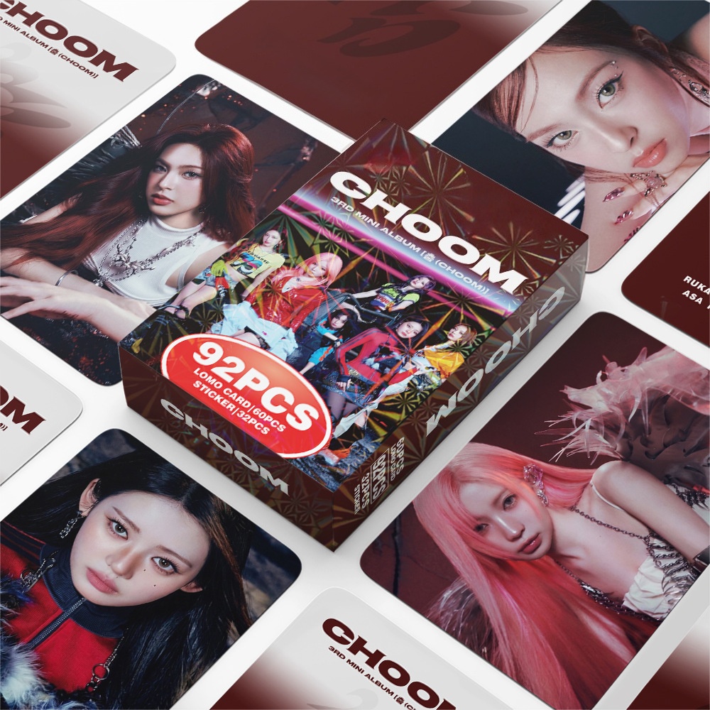 92Pcs/Set Kpop BABY CHOOM Lomo - Newborn Gift Set 评论和价格