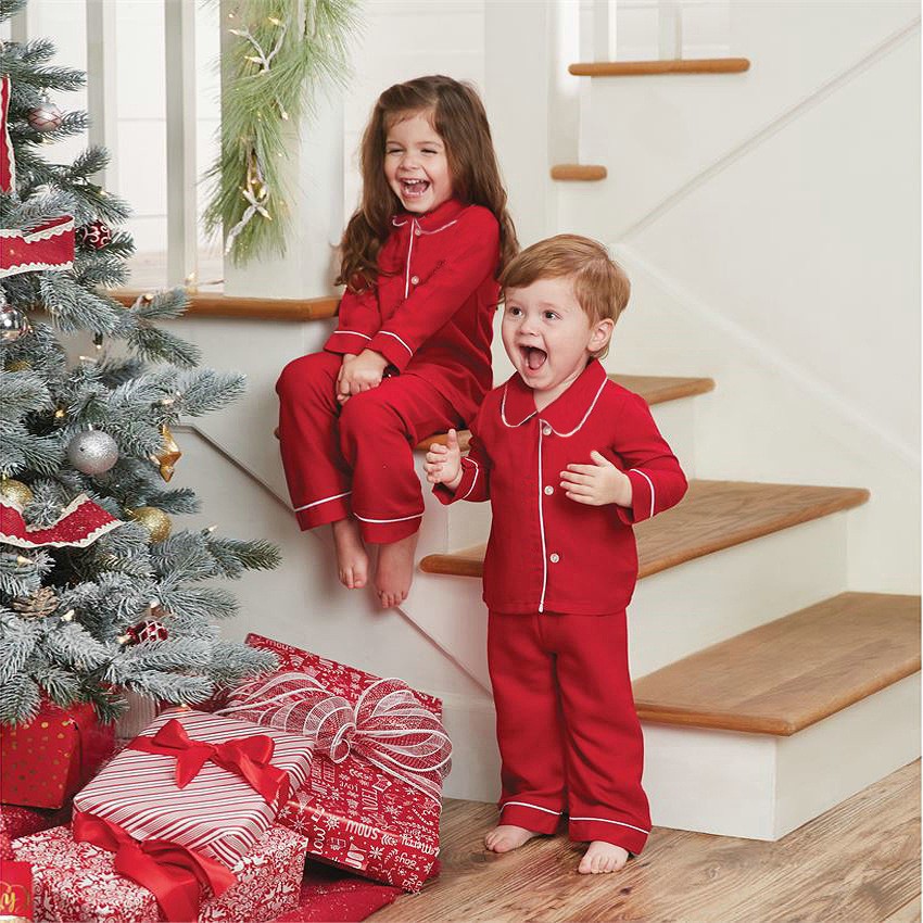 Children Christmas pjs Pajamas - Baby Gown Nightwear 评论和价格