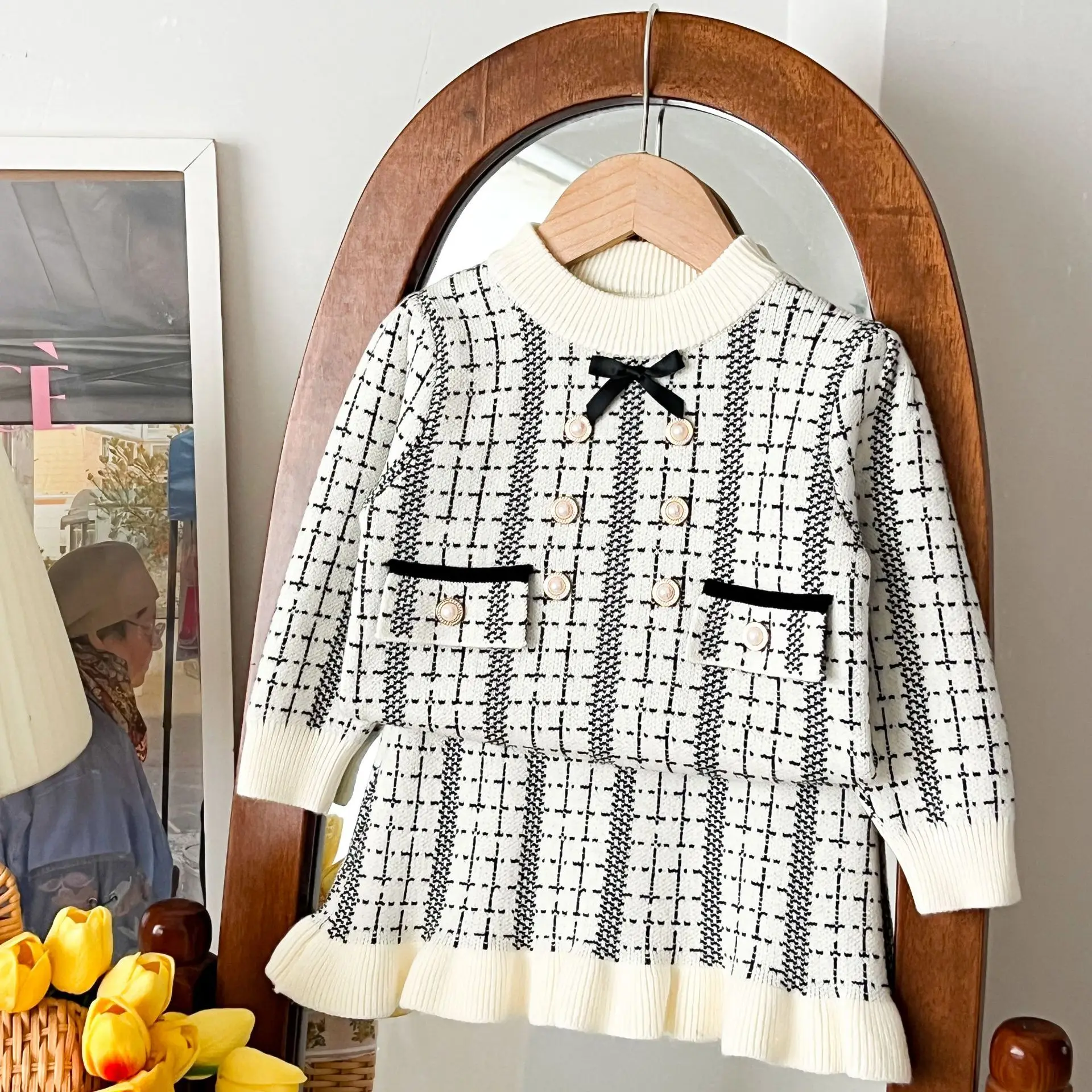 Girls Suit 2026 Spring And Aut - Baby Clothing Jumpers 评论和价格