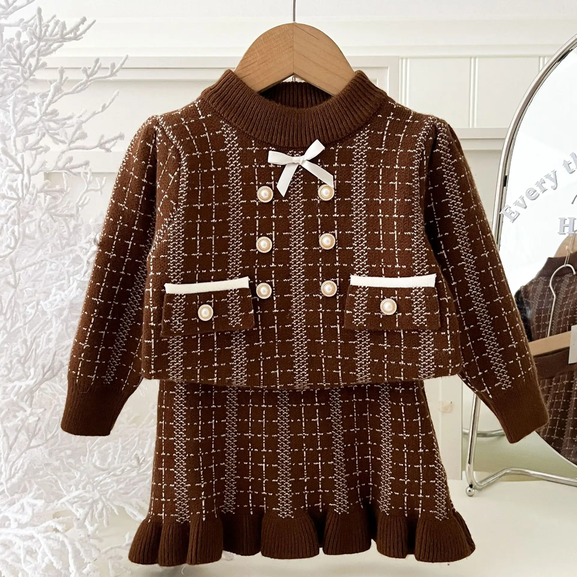 Girls Suit 2026 Spring And Aut - Baby Clothing Jumpers 评论和价格