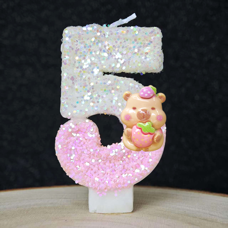 New Capybara Candles Cake Deco - Baby Clothing Event 评论和价格