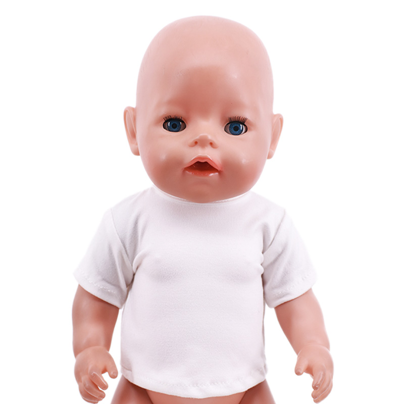 Doll Clothes Summer T-shirt Pu - Baby Clothing For Sale 评论和价格