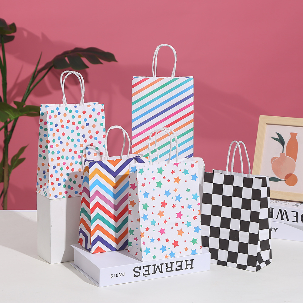 30pcs Stripe Kraft Paper Gift  - Baby Clothing Event 评论和价格