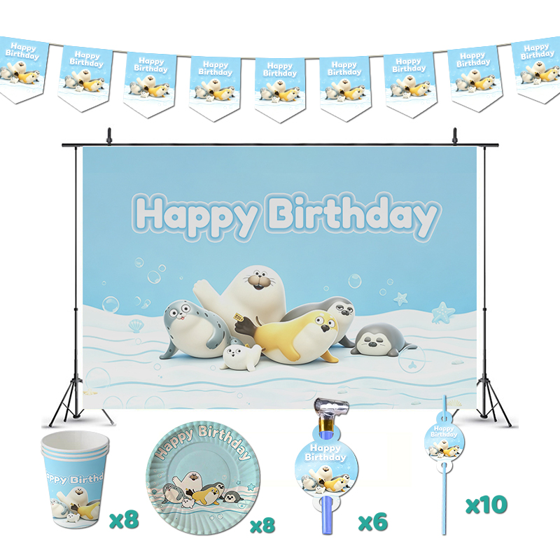 Angry Blob Seal Birthday Party - Baby Clothing Event 评论和价格