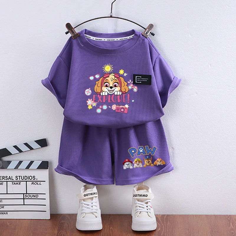 2Pc Paw Patrols T Shirt Chase  - Newborn Gift Set 评论和价格