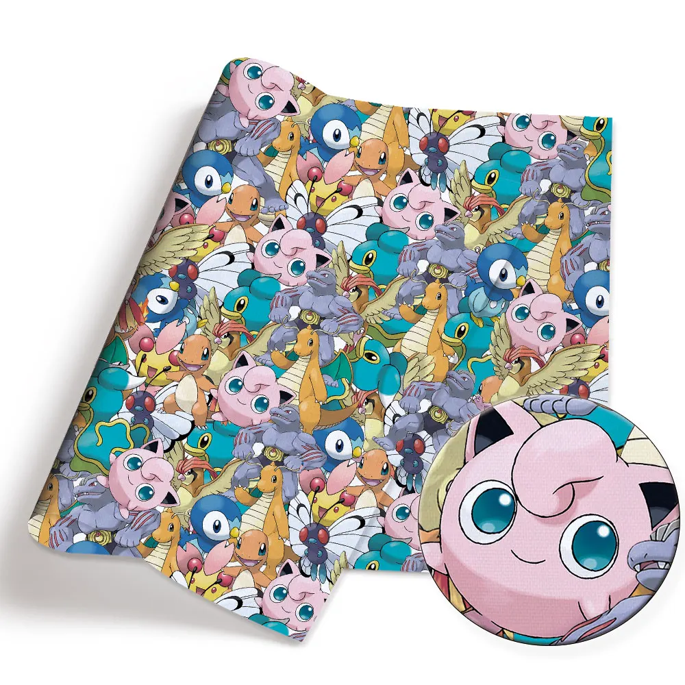 Pokemon Cartoon Fabric140*50cm - Baby Clothing Japan 评论和价格