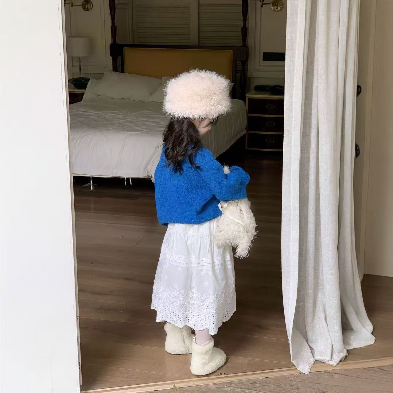 Spring Autumn Baby Girls Knitt - Baby Clothing Jumpers 评论和价格