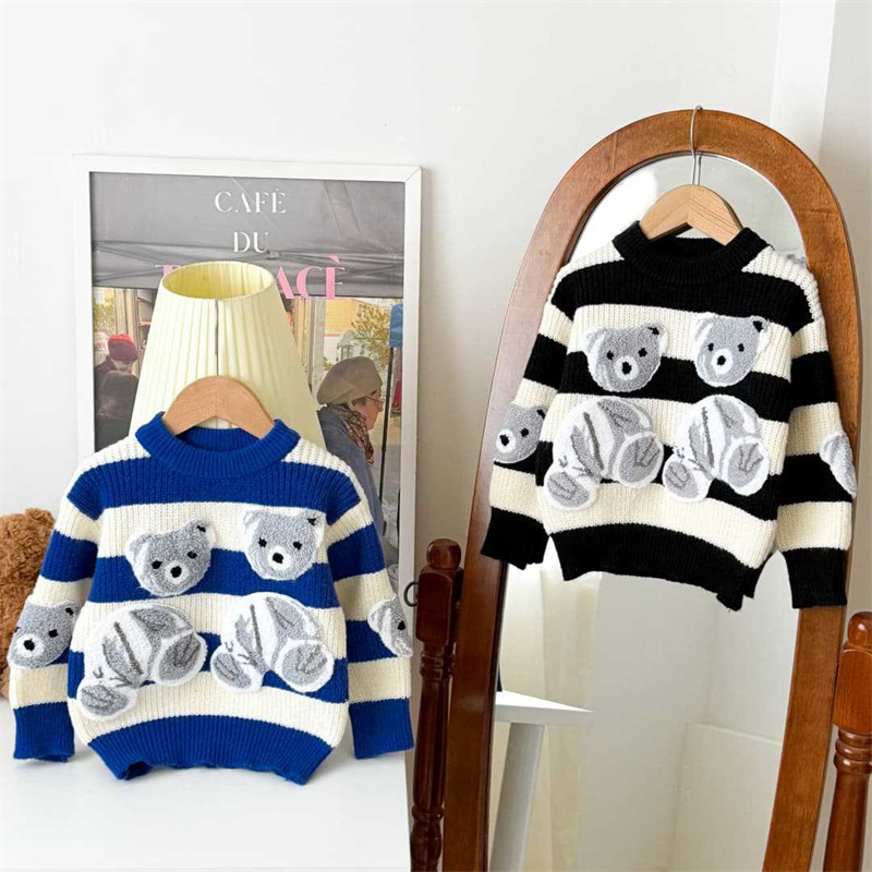 Children's Warm Sweaters Boys  - Baby Clothing Jumpers 评论和价格