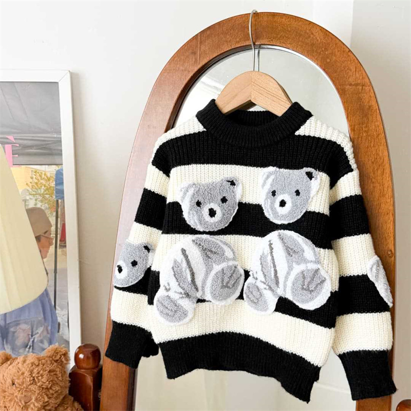 Children's Warm Sweaters Boys  - Baby Clothing Jumpers 评论和价格